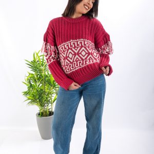 Sweater Amanda Rojo