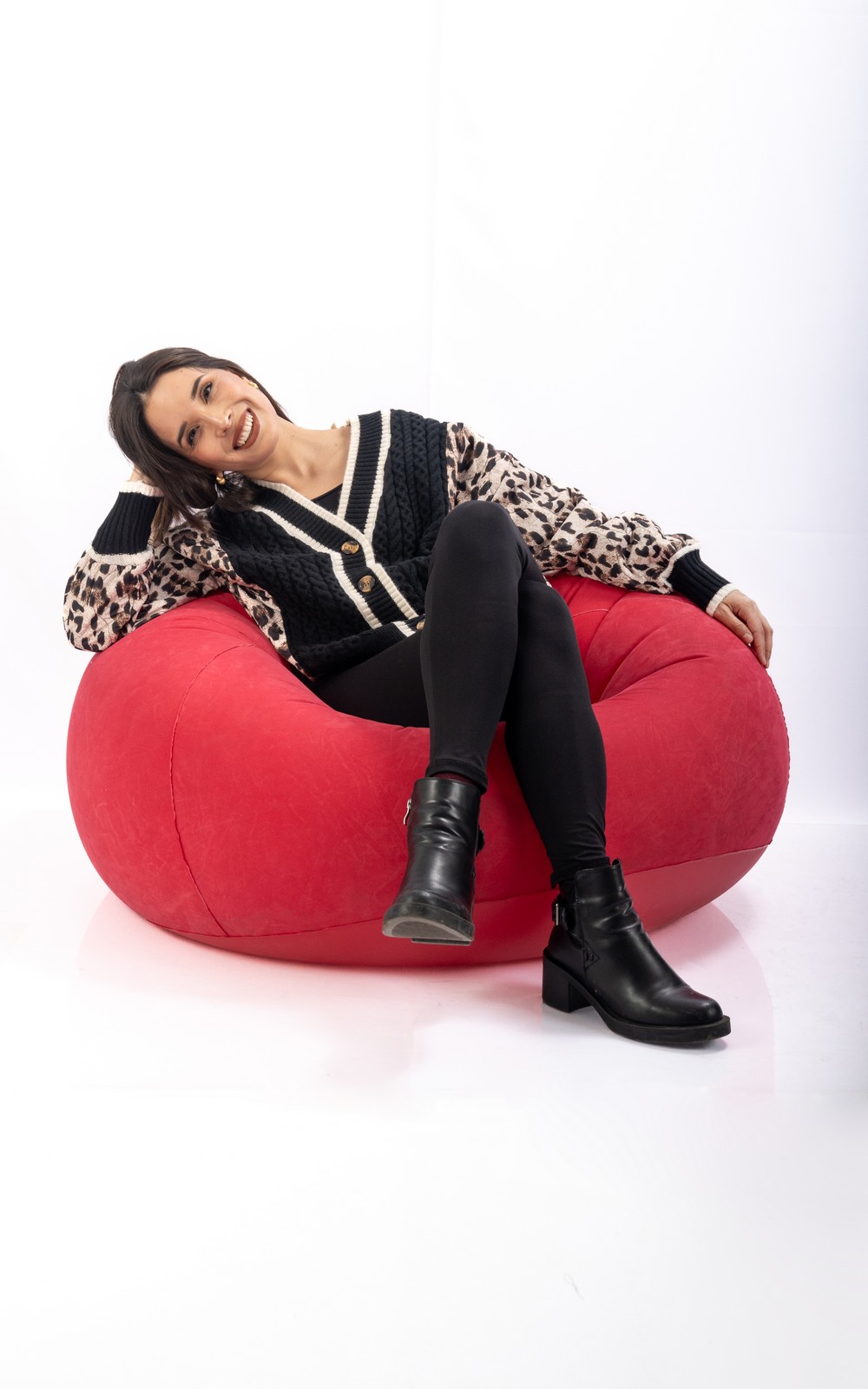 CHAQUETA LIA ANIMAL PRINT - Imagen 3