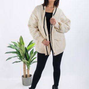 CHAQUETA LIA BLANCA